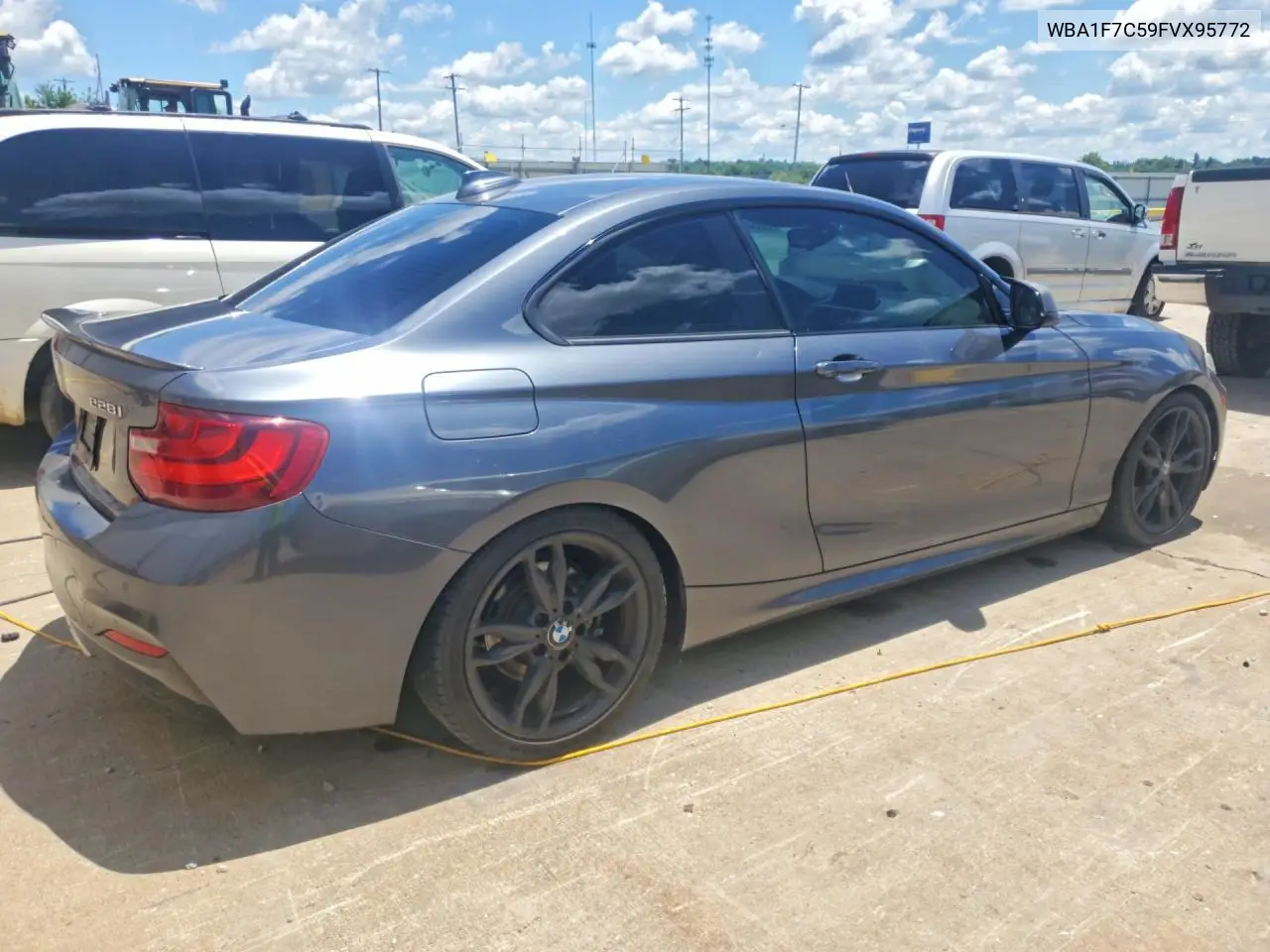 2015 BMW 228 Xi VIN: WBA1F7C59FVX95772 Lot: 58545286
