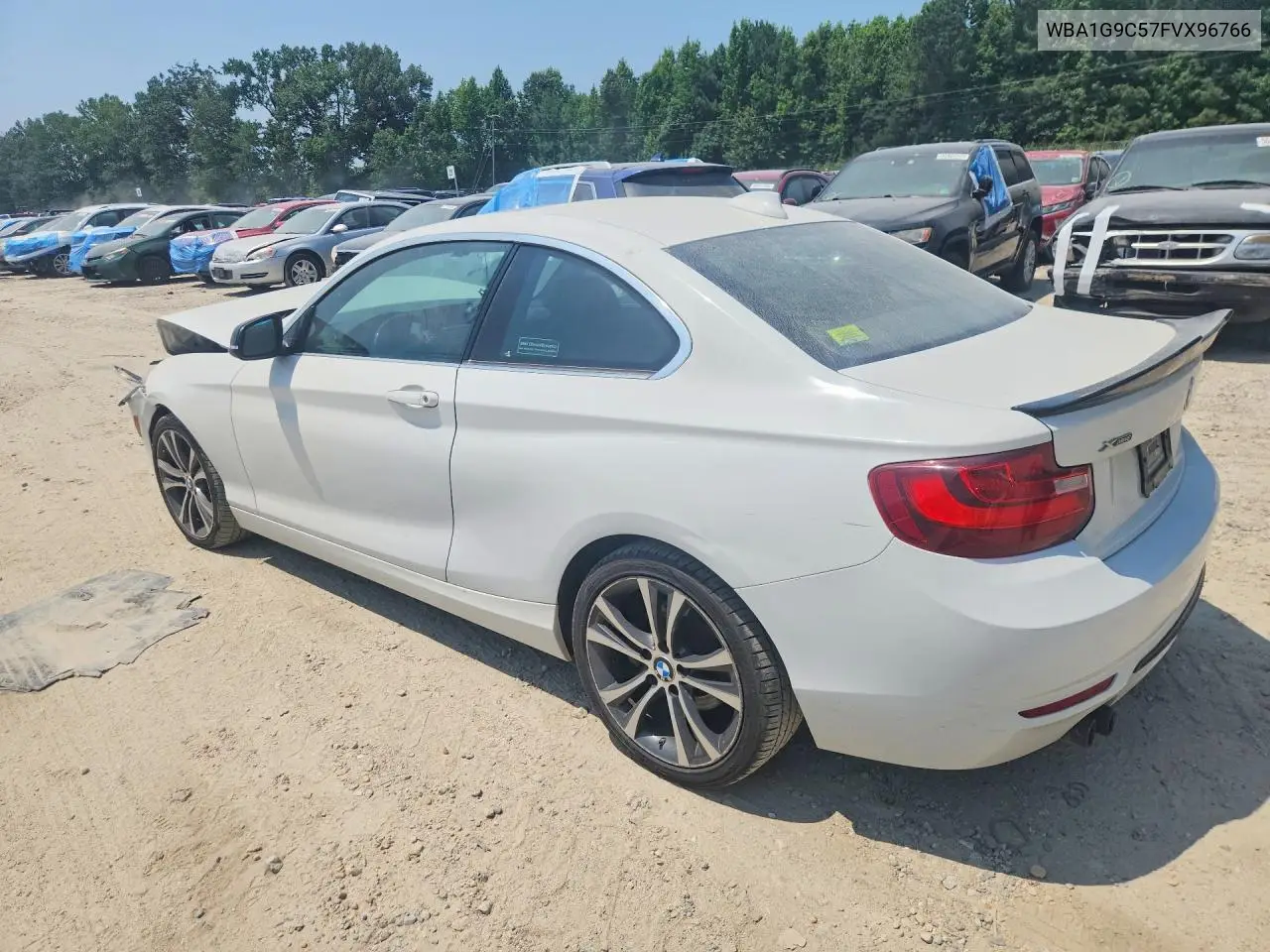 2015 BMW 228 Xi Sulev VIN: WBA1G9C57FVX96766 Lot: 58620386