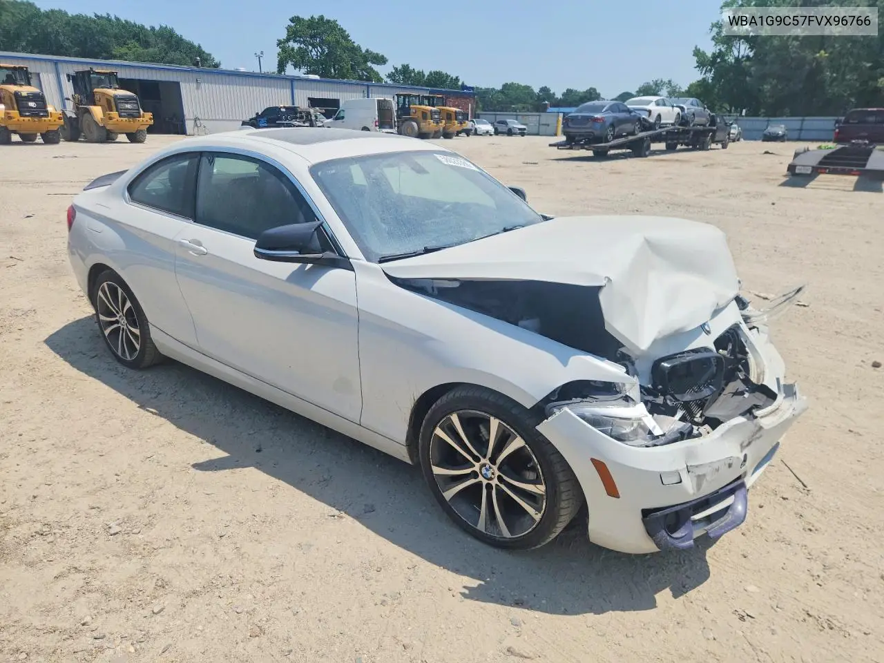 2015 BMW 228 Xi Sulev VIN: WBA1G9C57FVX96766 Lot: 58620386