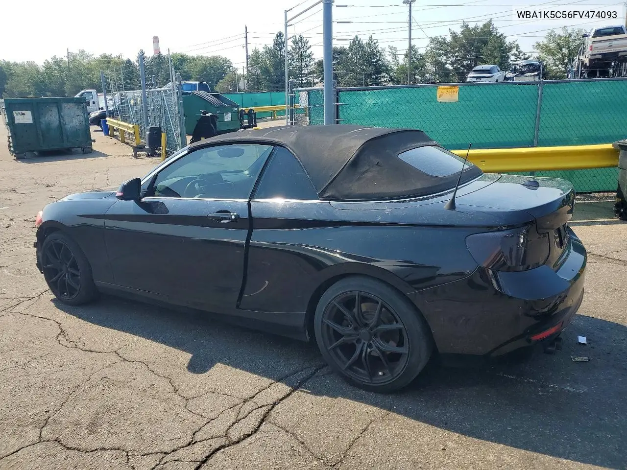 2015 BMW 228 I VIN: WBA1K5C56FV474093 Lot: 59838166