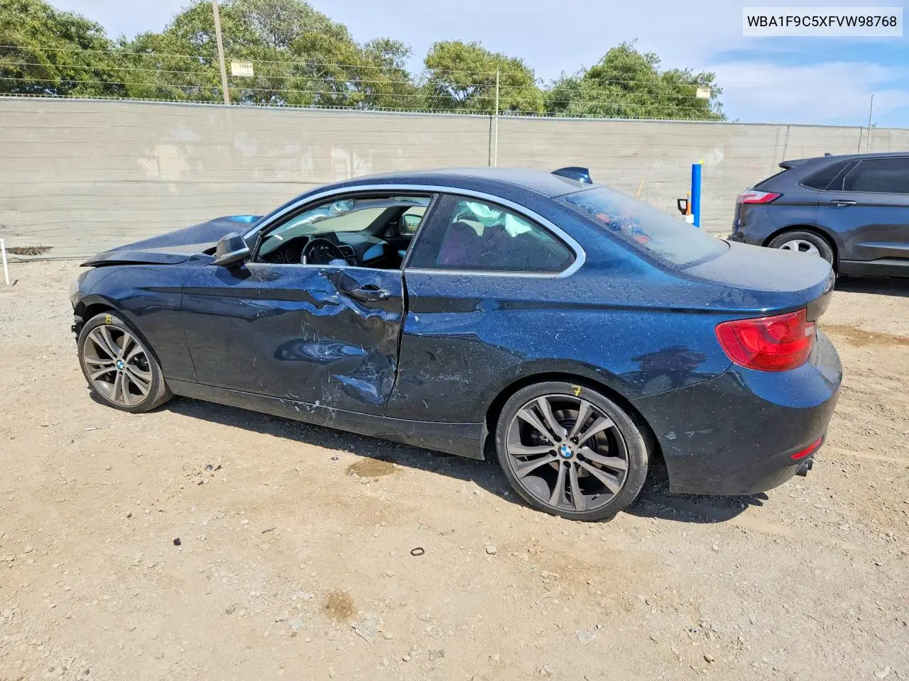 2015 BMW 228 I Sulev VIN: WBA1F9C5XFVW98768 Lot: 60834016