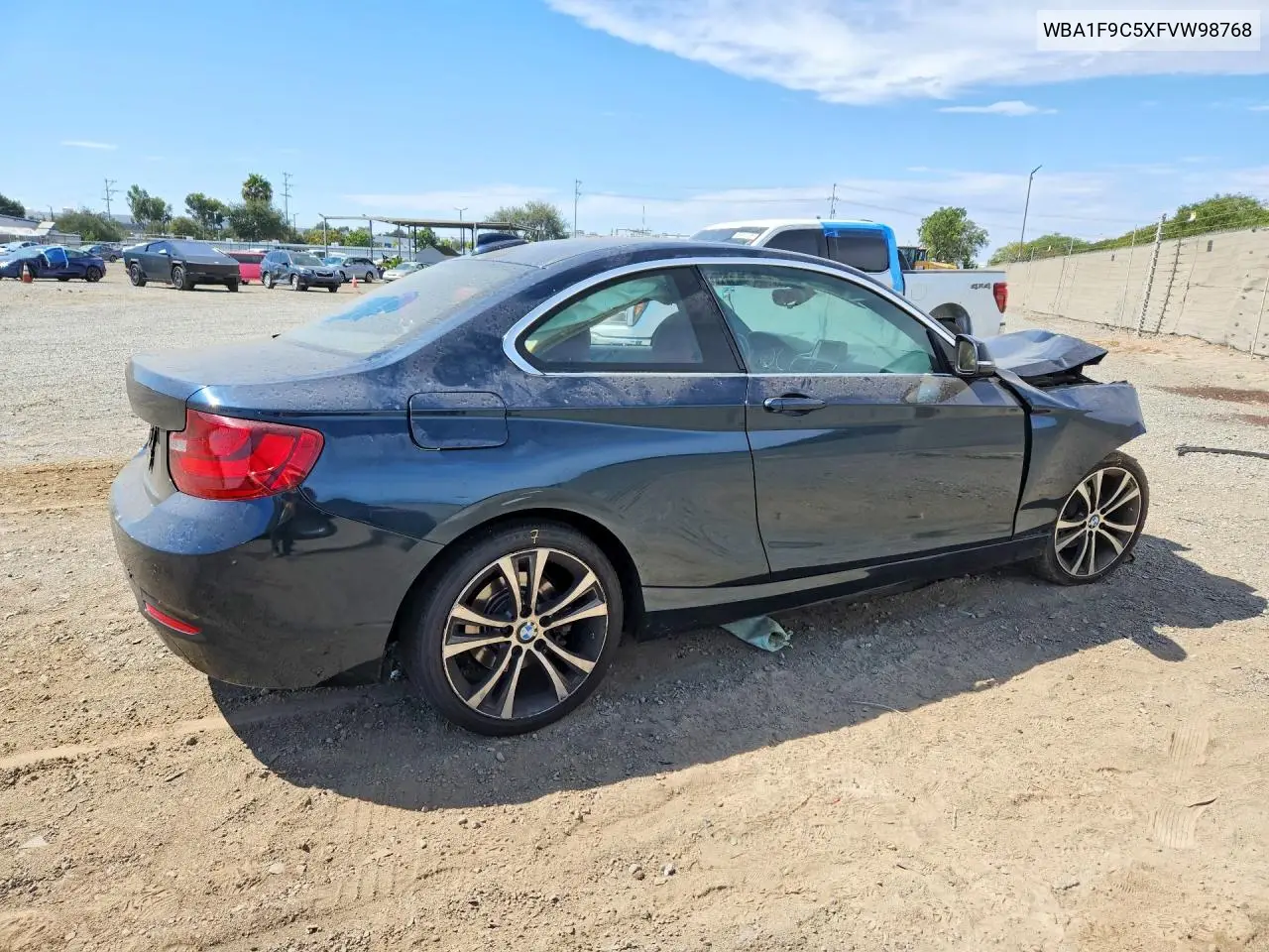 2015 BMW 228 I Sulev VIN: WBA1F9C5XFVW98768 Lot: 60834016