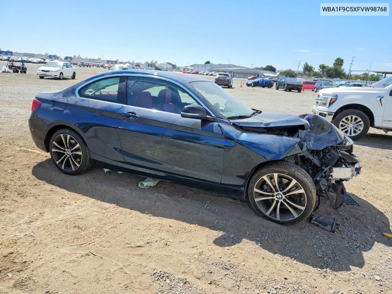 2015 BMW 228 I Sulev VIN: WBA1F9C5XFVW98768 Lot: 60834016