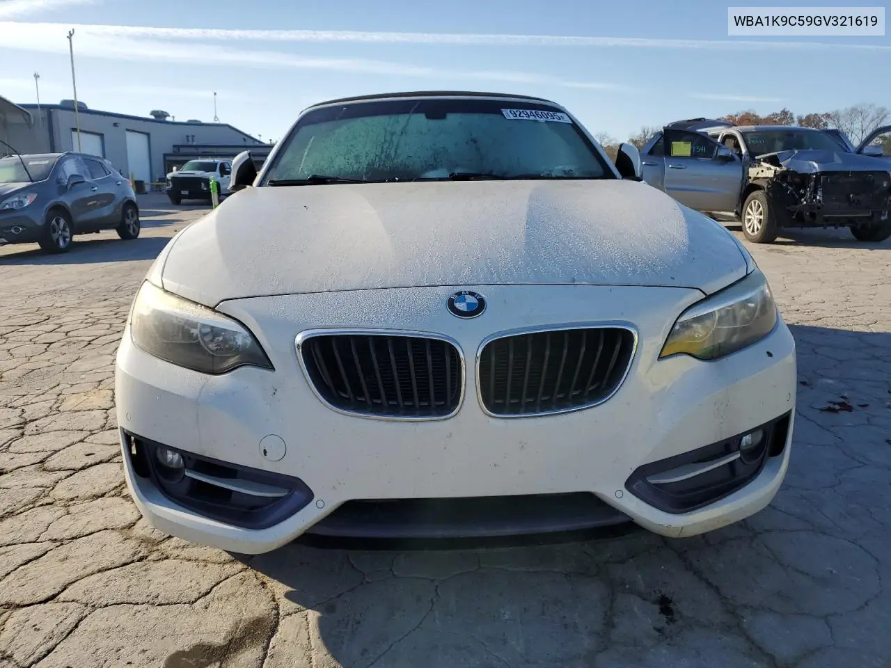 WBA1K9C59GV321619 2016 BMW 228 I Sulev