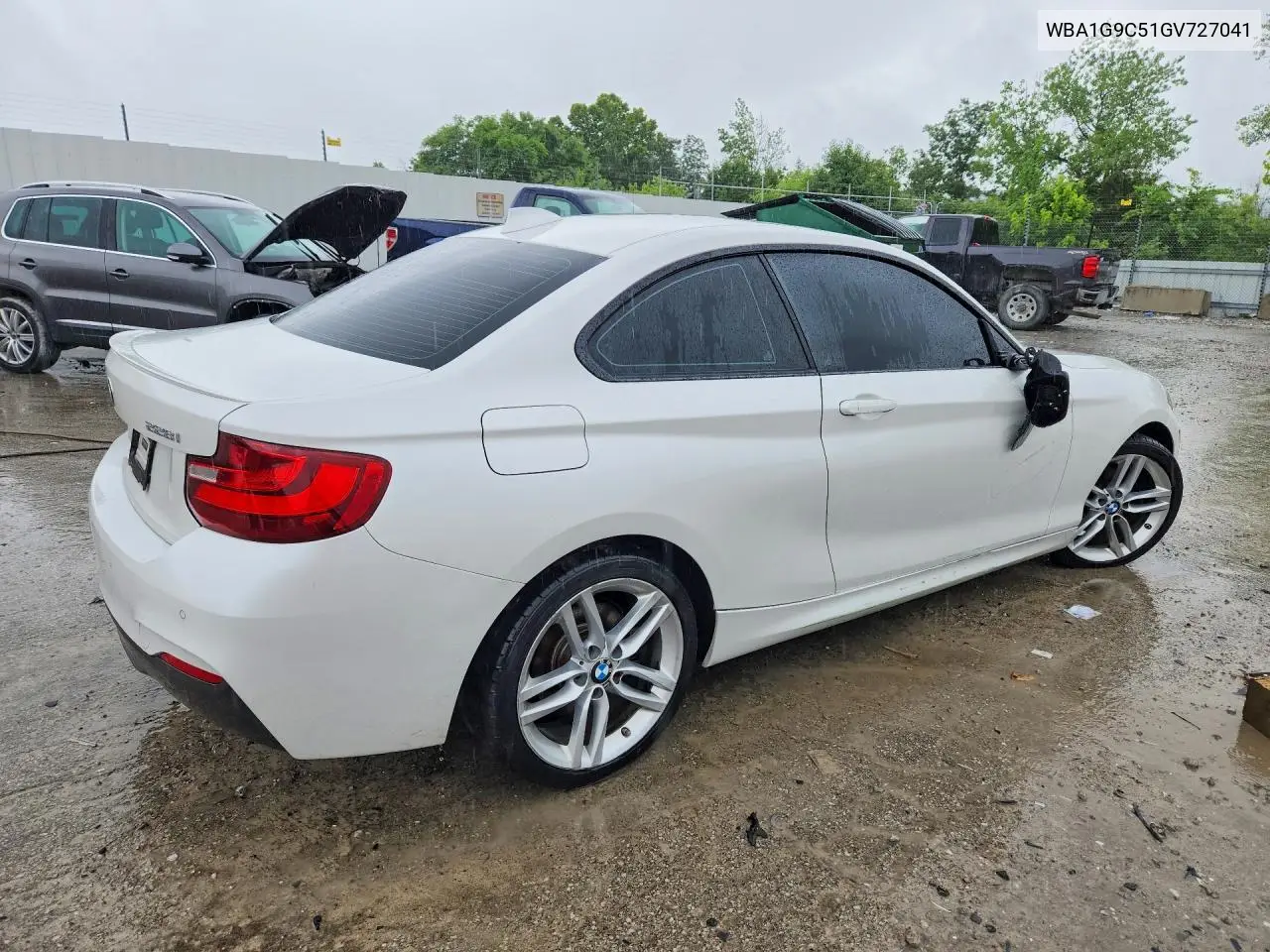 2016 BMW 228 Xi Sulev VIN: WBA1G9C51GV727041 Lot: 54696106