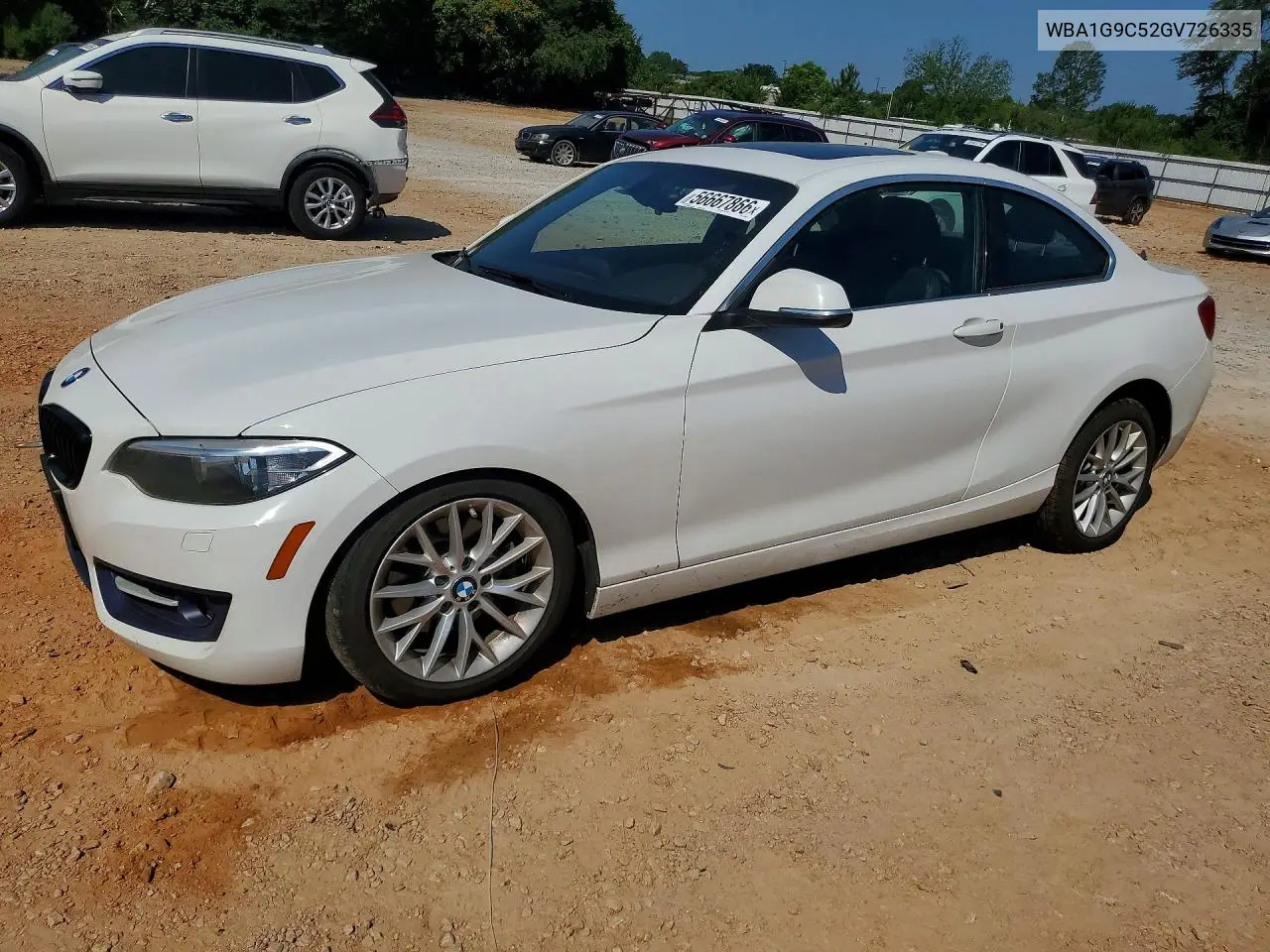2016 BMW 228 Xi Sulev VIN: WBA1G9C52GV726335 Lot: 56667866