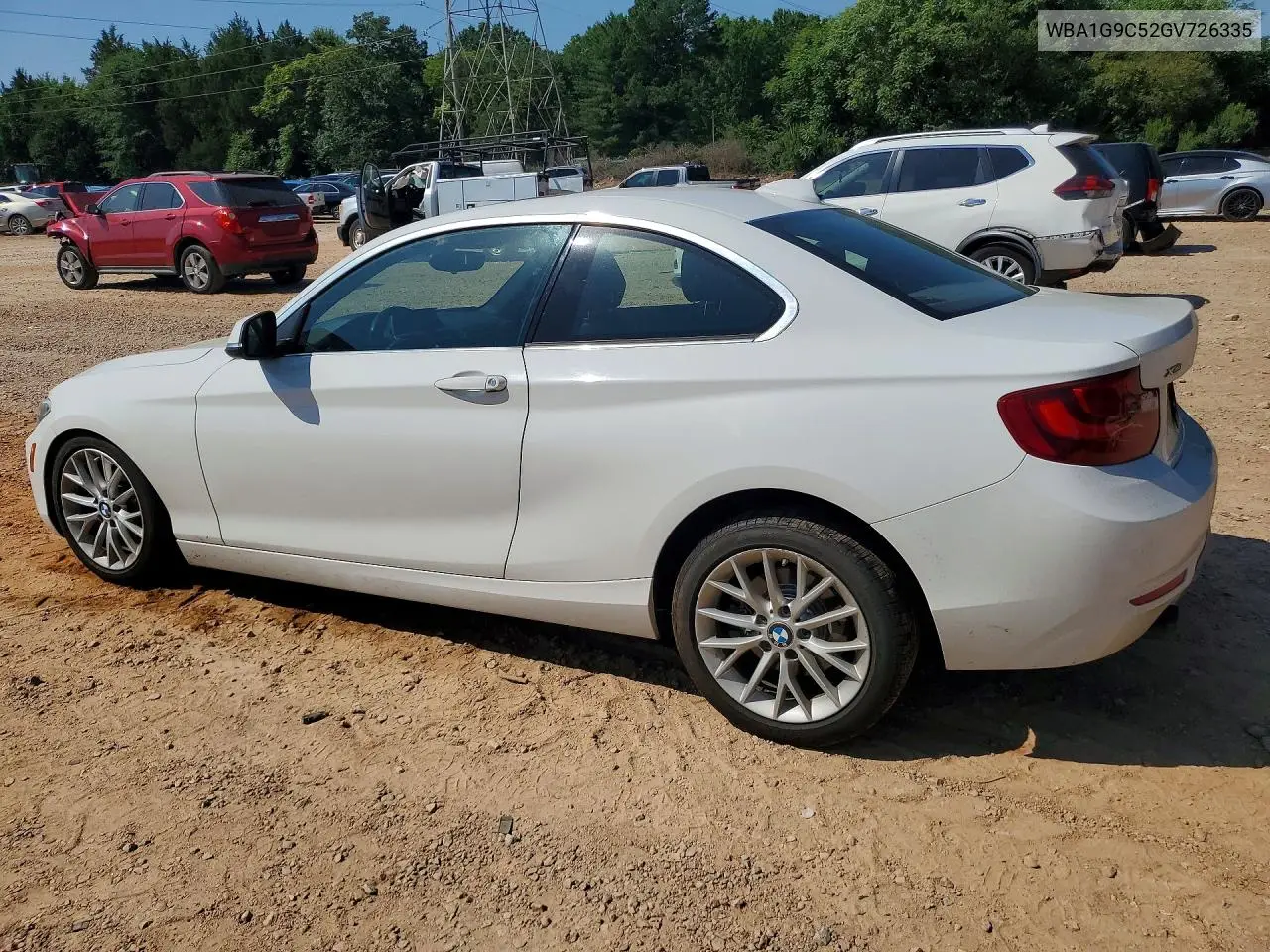 2016 BMW 228 Xi Sulev VIN: WBA1G9C52GV726335 Lot: 56667866