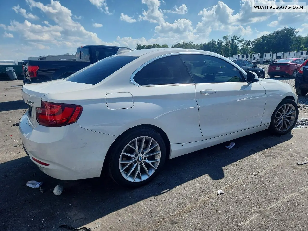2016 BMW 228 I Sulev VIN: WBA1F9C56GV546634 Lot: 57200246
