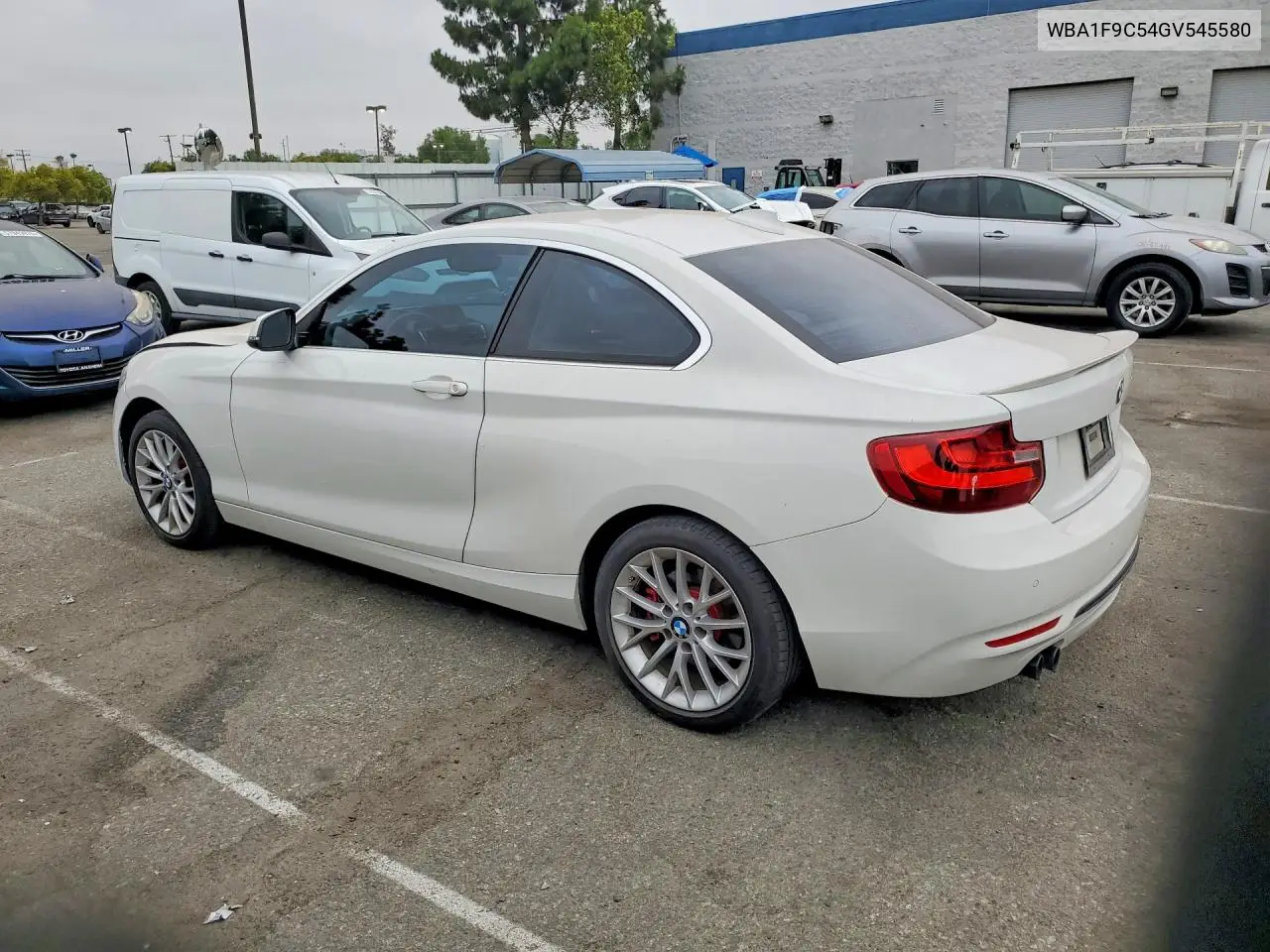 2016 BMW 228 I Sulev VIN: WBA1F9C54GV545580 Lot: 58045176