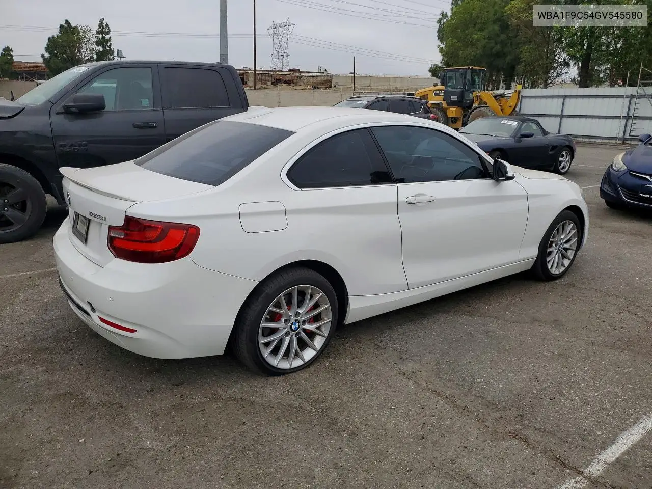 2016 BMW 228 I Sulev VIN: WBA1F9C54GV545580 Lot: 58045176