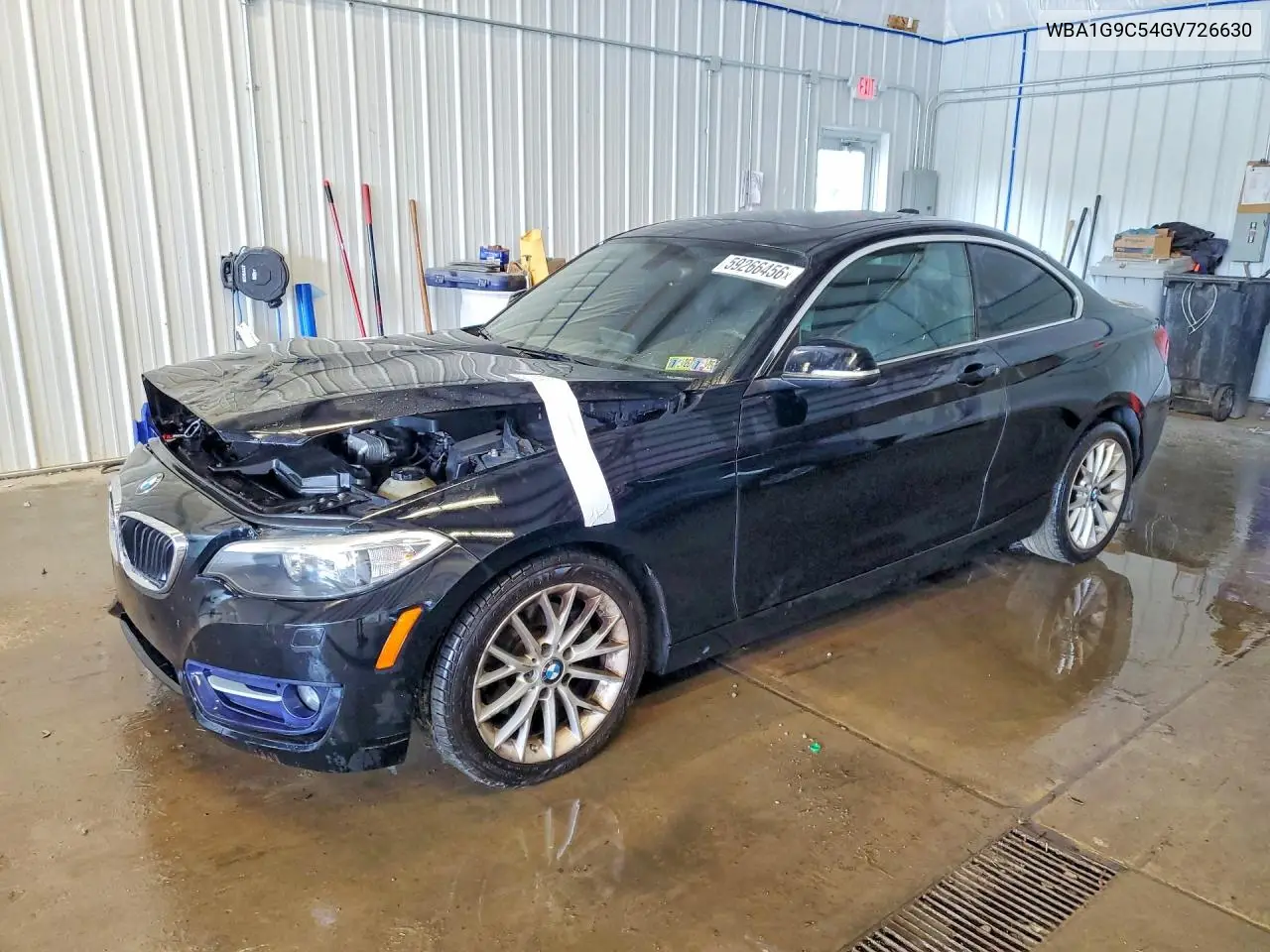 2016 BMW 228 Xi Sulev VIN: WBA1G9C54GV726630 Lot: 59266456