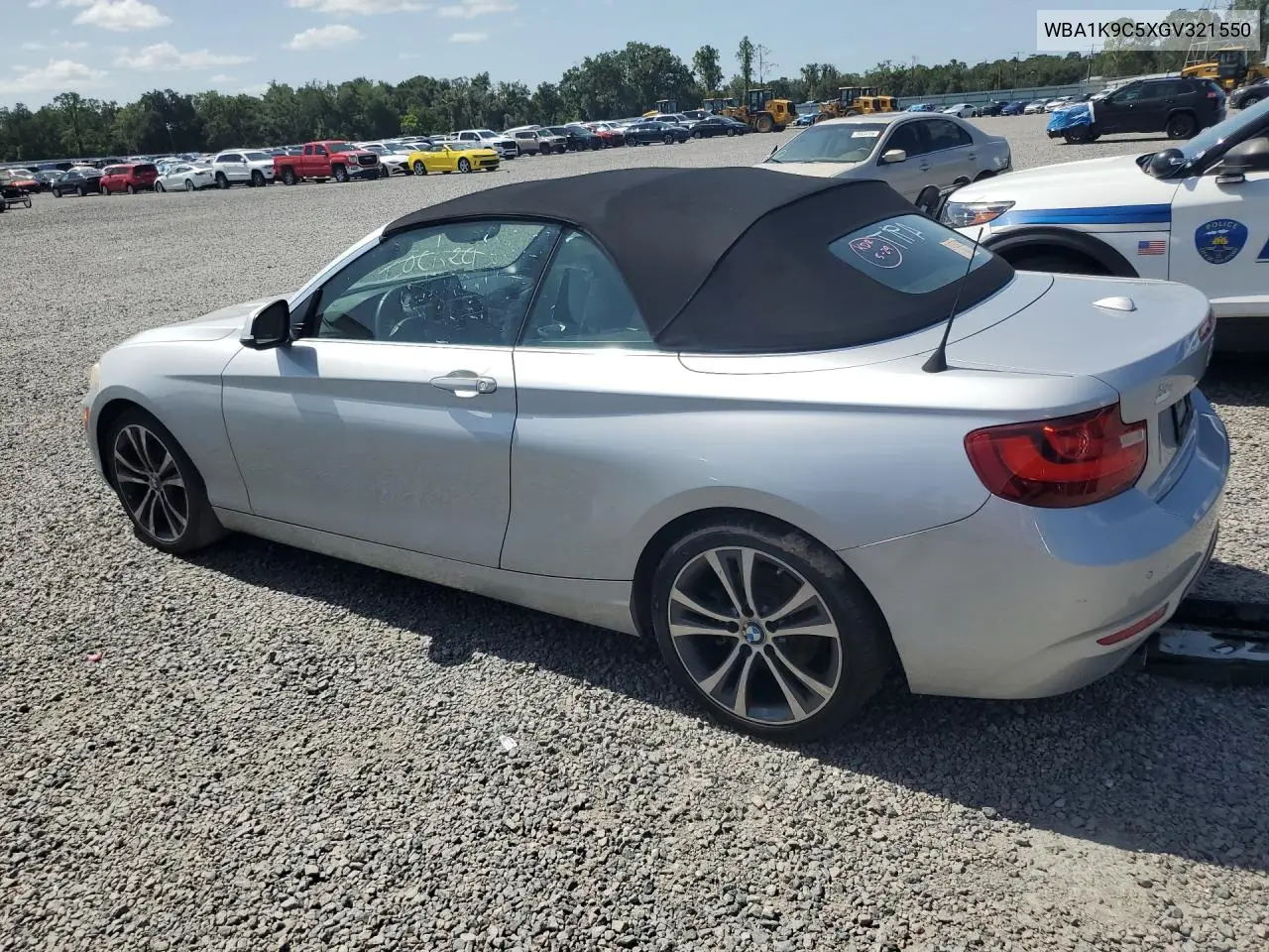 2016 BMW 228 I Sulev VIN: WBA1K9C5XGV321550 Lot: 61315446