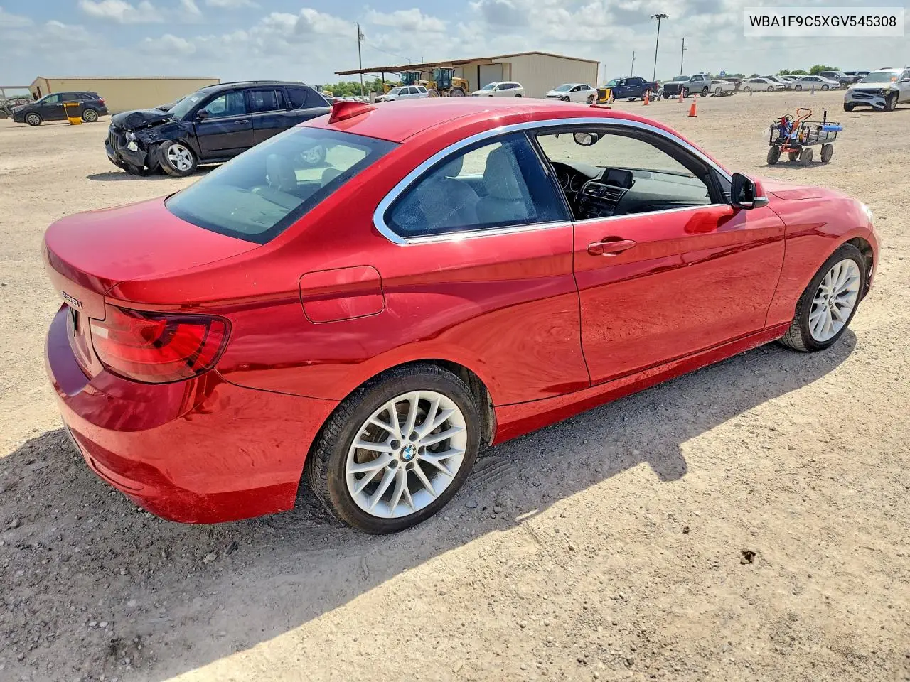 2016 BMW 228 I Sulev VIN: WBA1F9C5XGV545308 Lot: 85449195