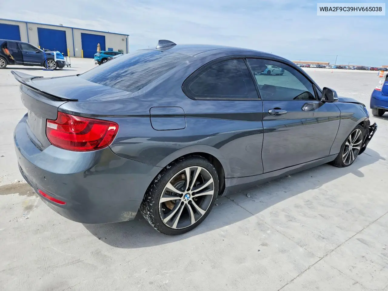 2017 BMW 230I VIN: WBA2F9C39HV665038 Lot: 52696156