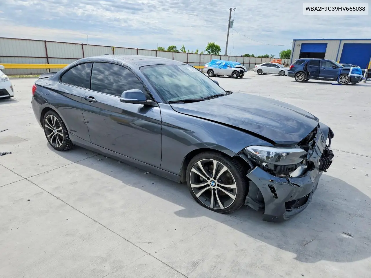 2017 BMW 230I VIN: WBA2F9C39HV665038 Lot: 52696156