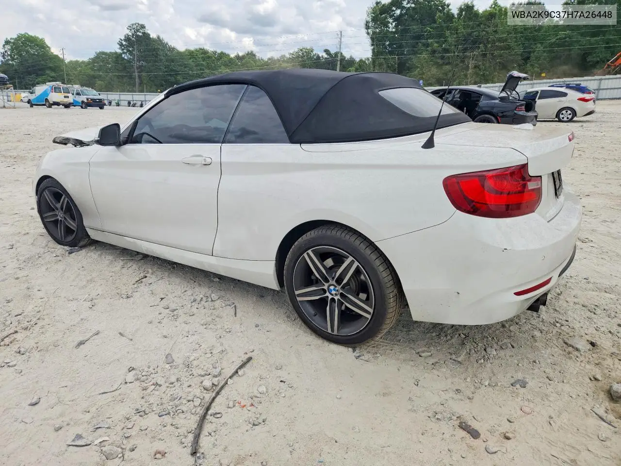 2017 BMW 230I VIN: WBA2K9C37H7A26448 Lot: 54446886