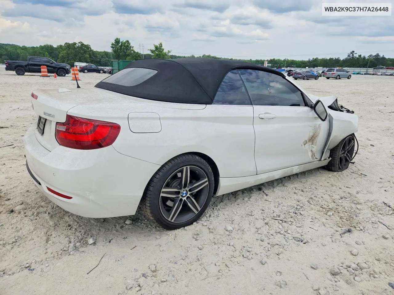 2017 BMW 230I VIN: WBA2K9C37H7A26448 Lot: 54446886