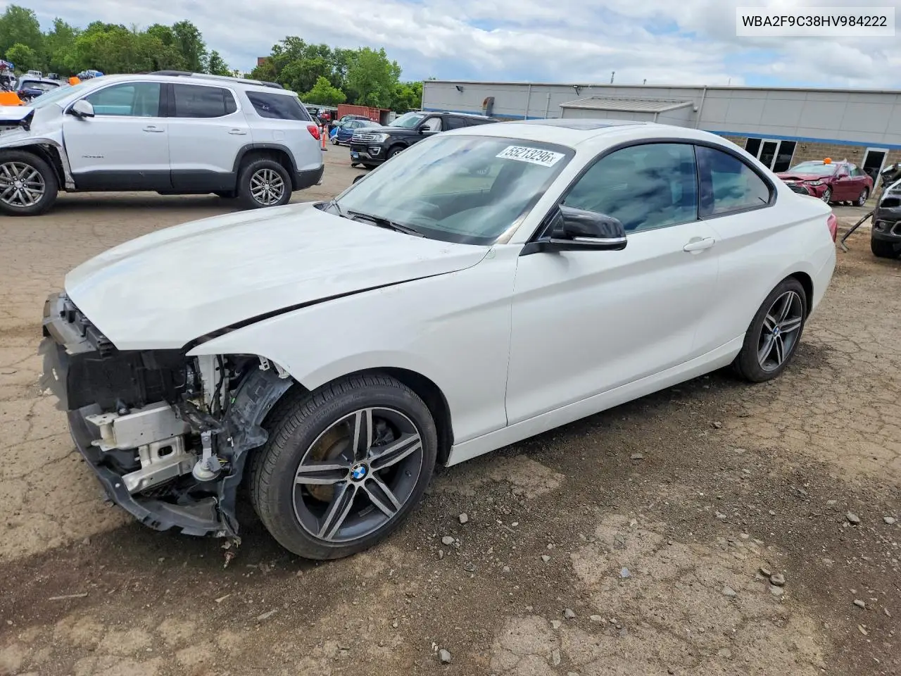 2017 BMW 230I VIN: WBA2F9C38HV984222 Lot: 55213296