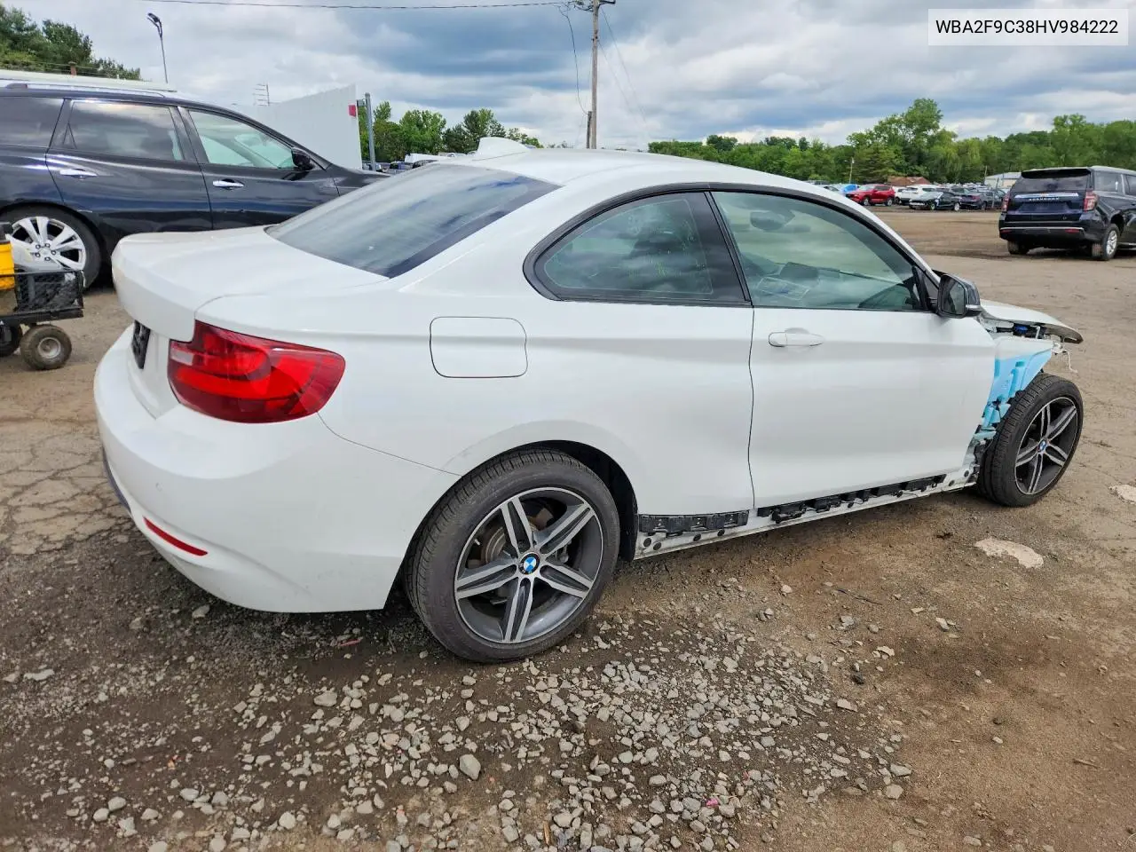 2017 BMW 230I VIN: WBA2F9C38HV984222 Lot: 55213296