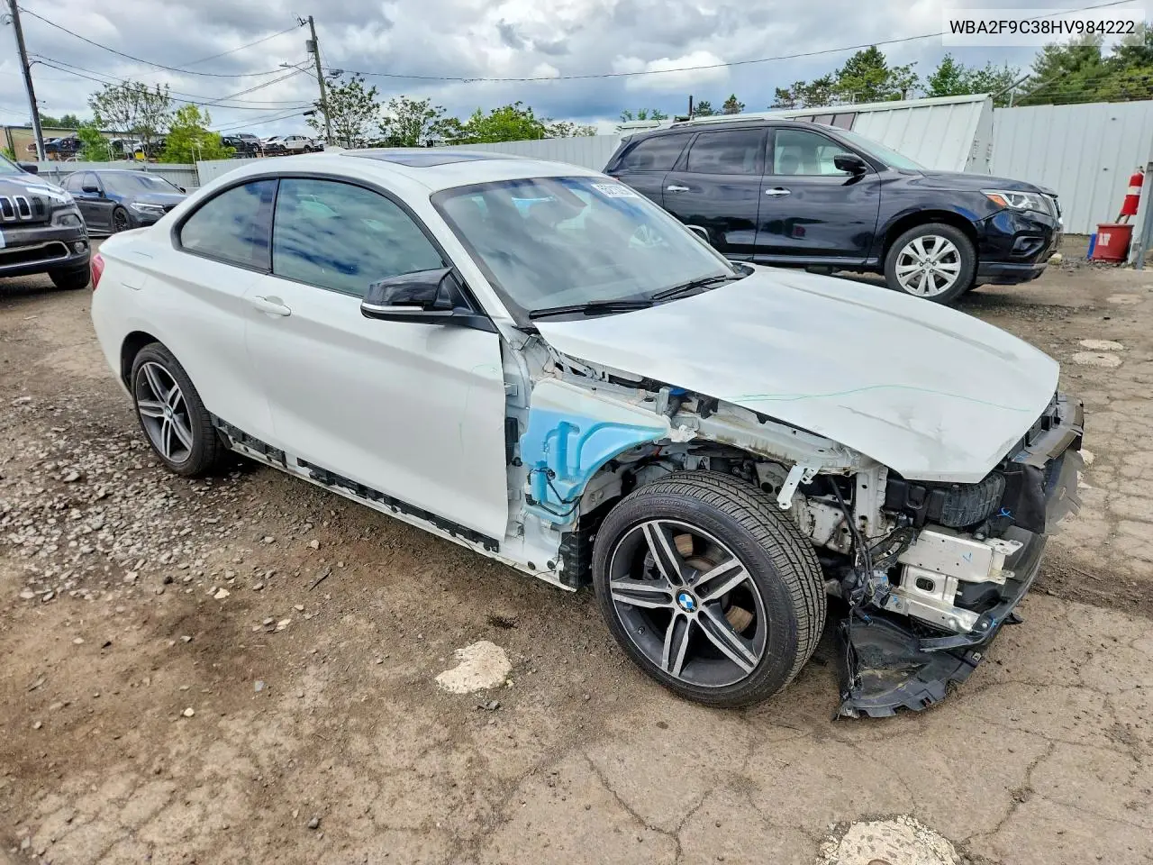 2017 BMW 230I VIN: WBA2F9C38HV984222 Lot: 55213296