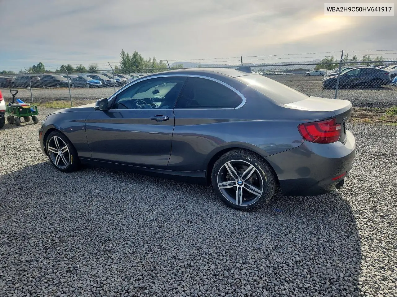 2017 BMW 230Xi VIN: WBA2H9C50HV641917 Lot: 57725436