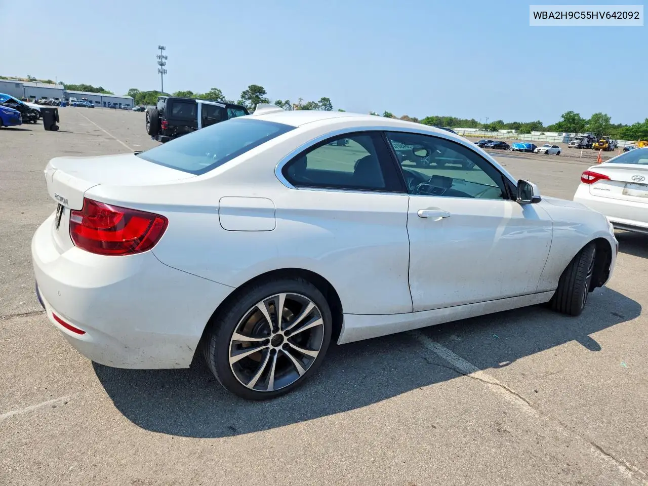 2017 BMW 230Xi VIN: WBA2H9C55HV642092 Lot: 58490126