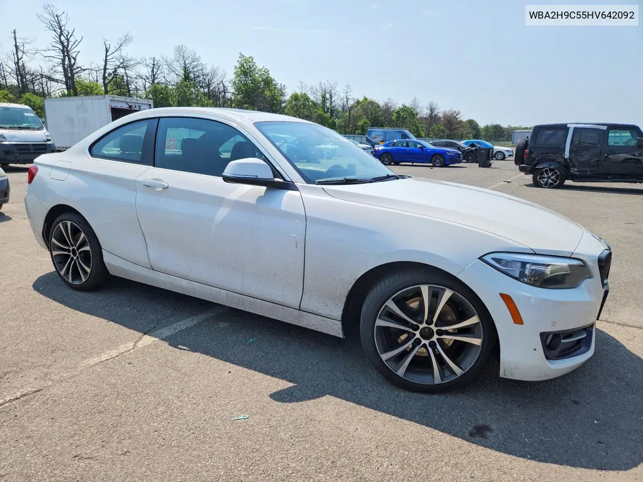 2017 BMW 230Xi VIN: WBA2H9C55HV642092 Lot: 58490126
