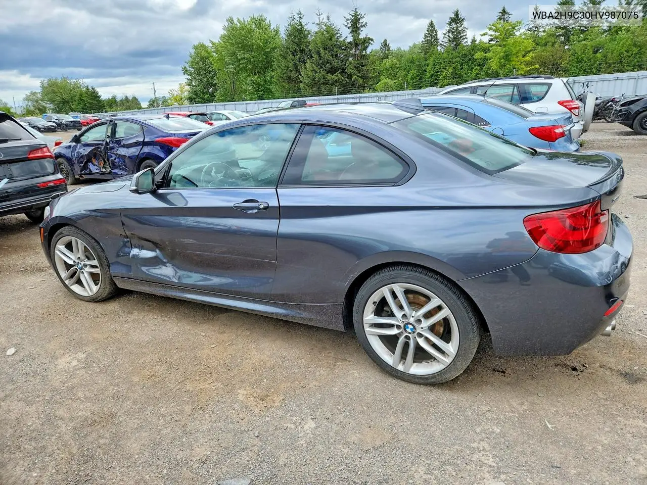 2017 BMW 230Xi VIN: WBA2H9C30HV987075 Lot: 61503706