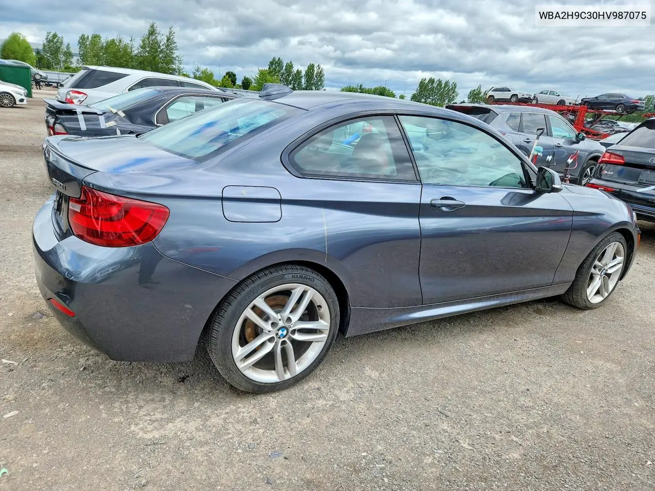 2017 BMW 230Xi VIN: WBA2H9C30HV987075 Lot: 61503706