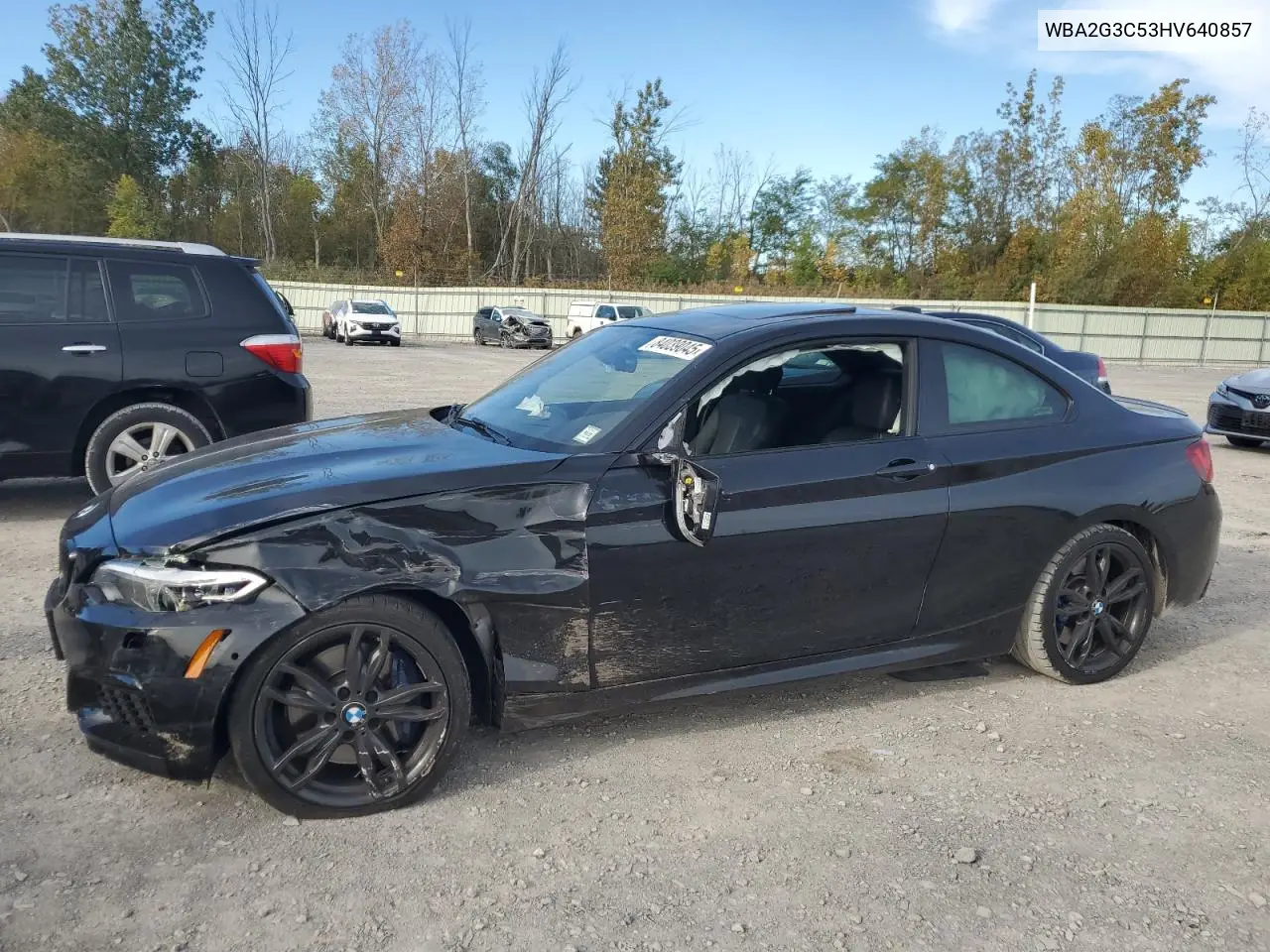 WBA2G3C53HV640857 2017 BMW M240Xi