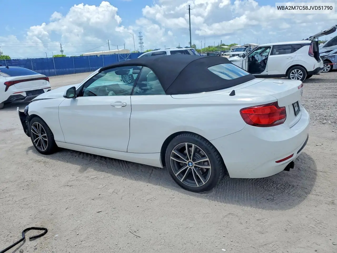 2018 BMW 230I VIN: WBA2M7C58JVD51790 Lot: 54539376