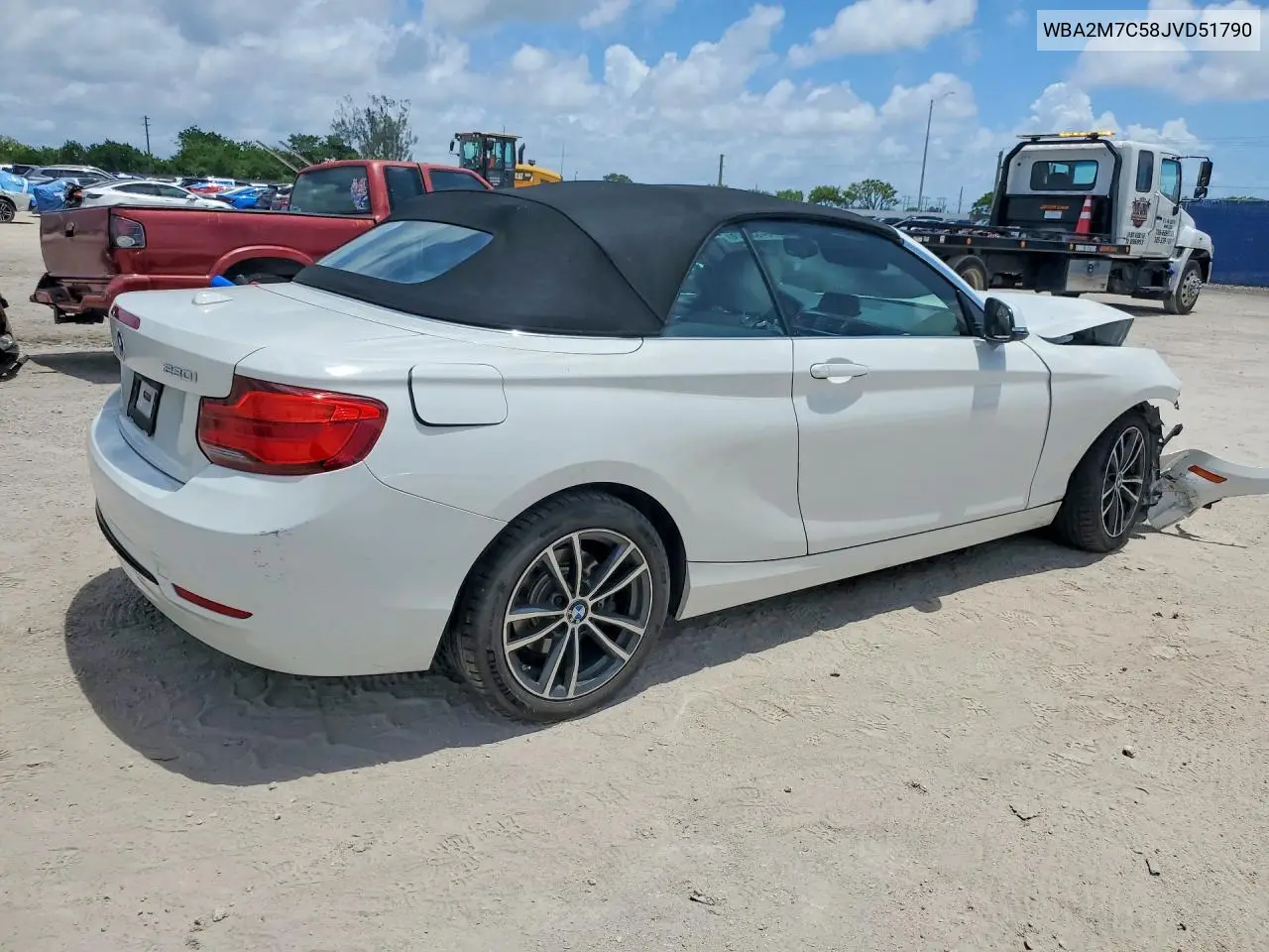 2018 BMW 230I VIN: WBA2M7C58JVD51790 Lot: 54539376