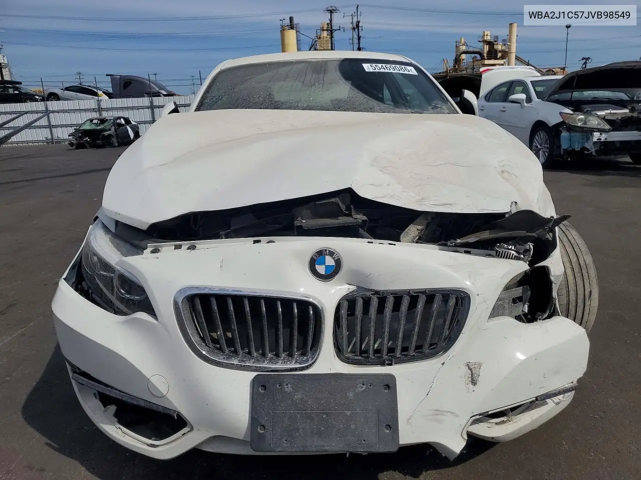 2018 BMW 230I VIN: WBA2J1C57JVB98549 Lot: 55469086