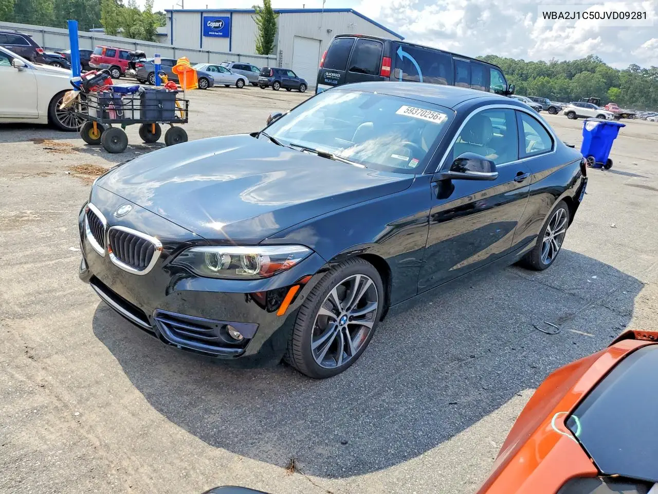 2018 BMW 230I VIN: WBA2J1C50JVD09281 Lot: 59370256