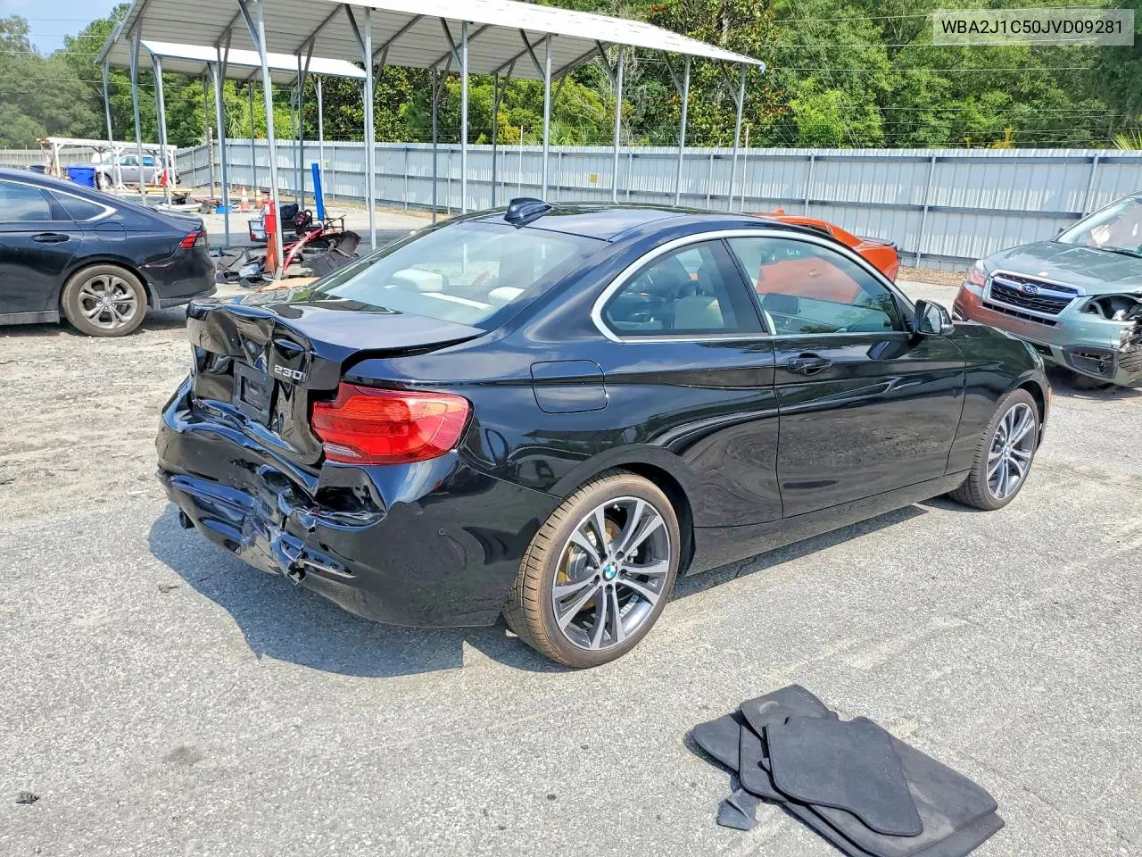 2018 BMW 230I VIN: WBA2J1C50JVD09281 Lot: 59370256