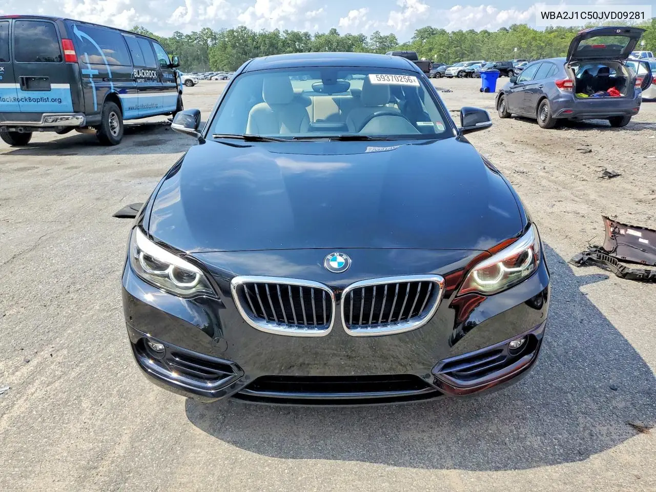2018 BMW 230I VIN: WBA2J1C50JVD09281 Lot: 59370256