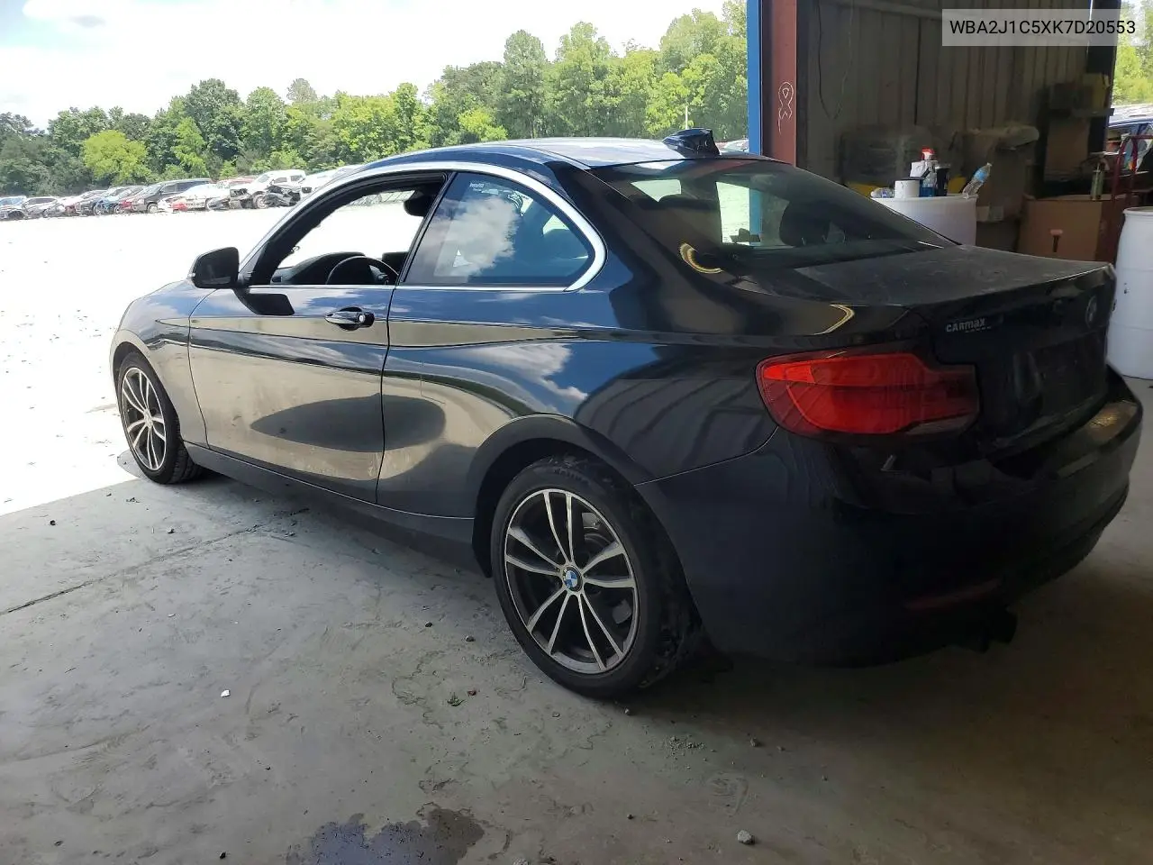 2019 BMW 230I VIN: WBA2J1C5XK7D20553 Lot: 60657576