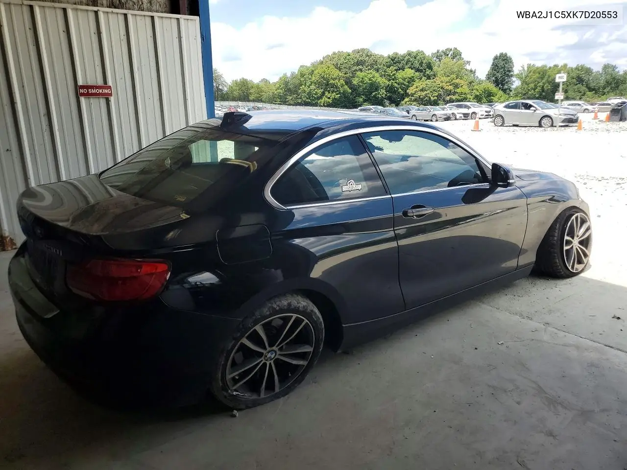 2019 BMW 230I VIN: WBA2J1C5XK7D20553 Lot: 60657576