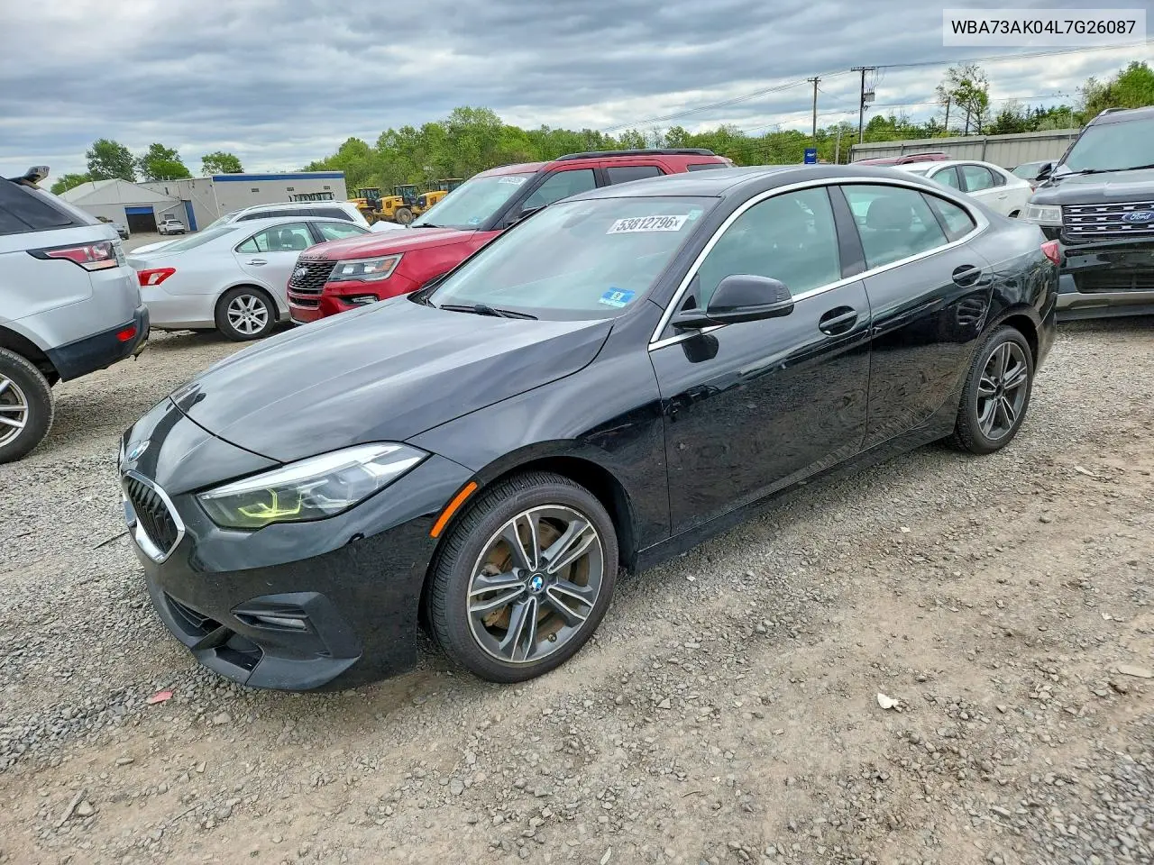 2020 BMW 228Xi VIN: WBA73AK04L7G26087 Lot: 53812796