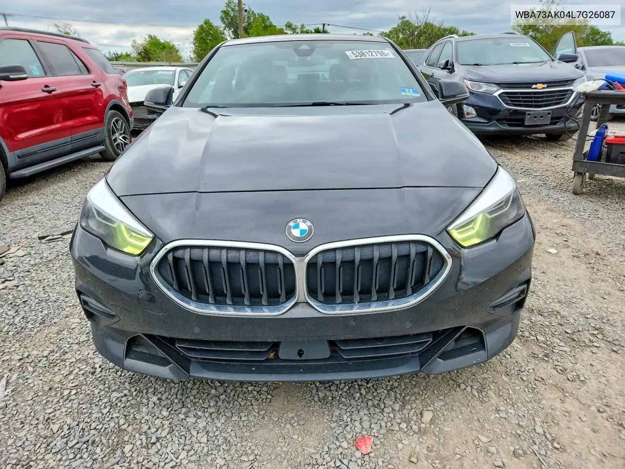 2020 BMW 228Xi VIN: WBA73AK04L7G26087 Lot: 53812796