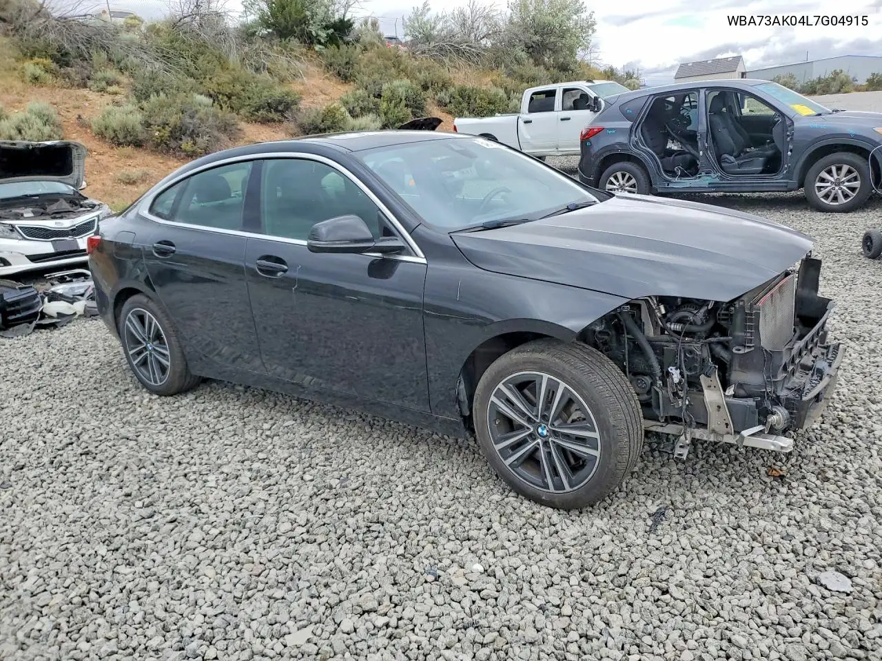 2020 BMW 228Xi VIN: WBA73AK04L7G04915 Lot: 54844736