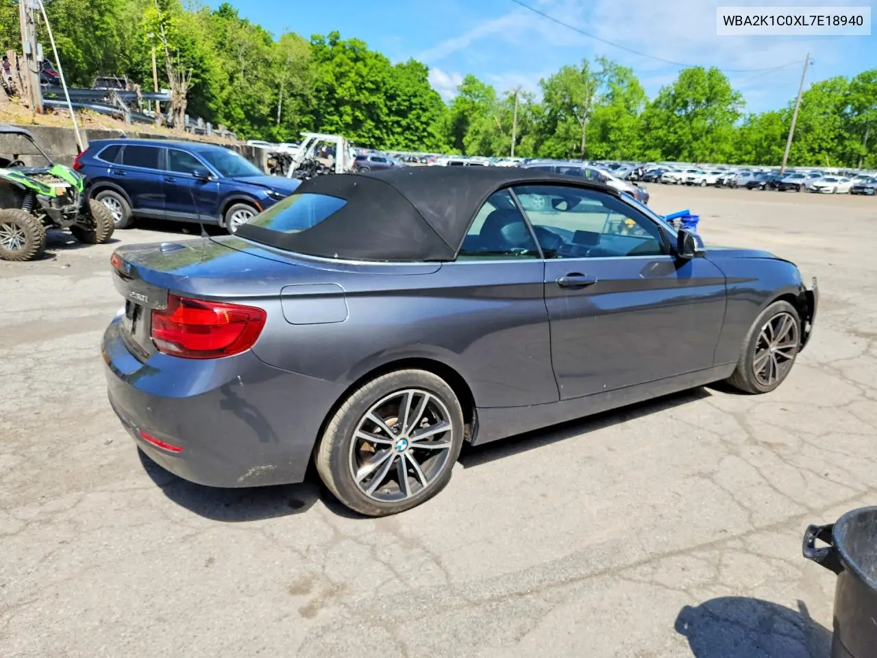 2020 BMW 230Xi VIN: WBA2K1C0XL7E18940 Lot: 55348536