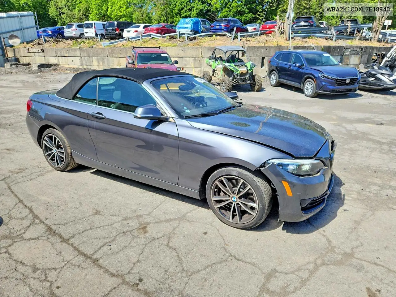 2020 BMW 230Xi VIN: WBA2K1C0XL7E18940 Lot: 55348536