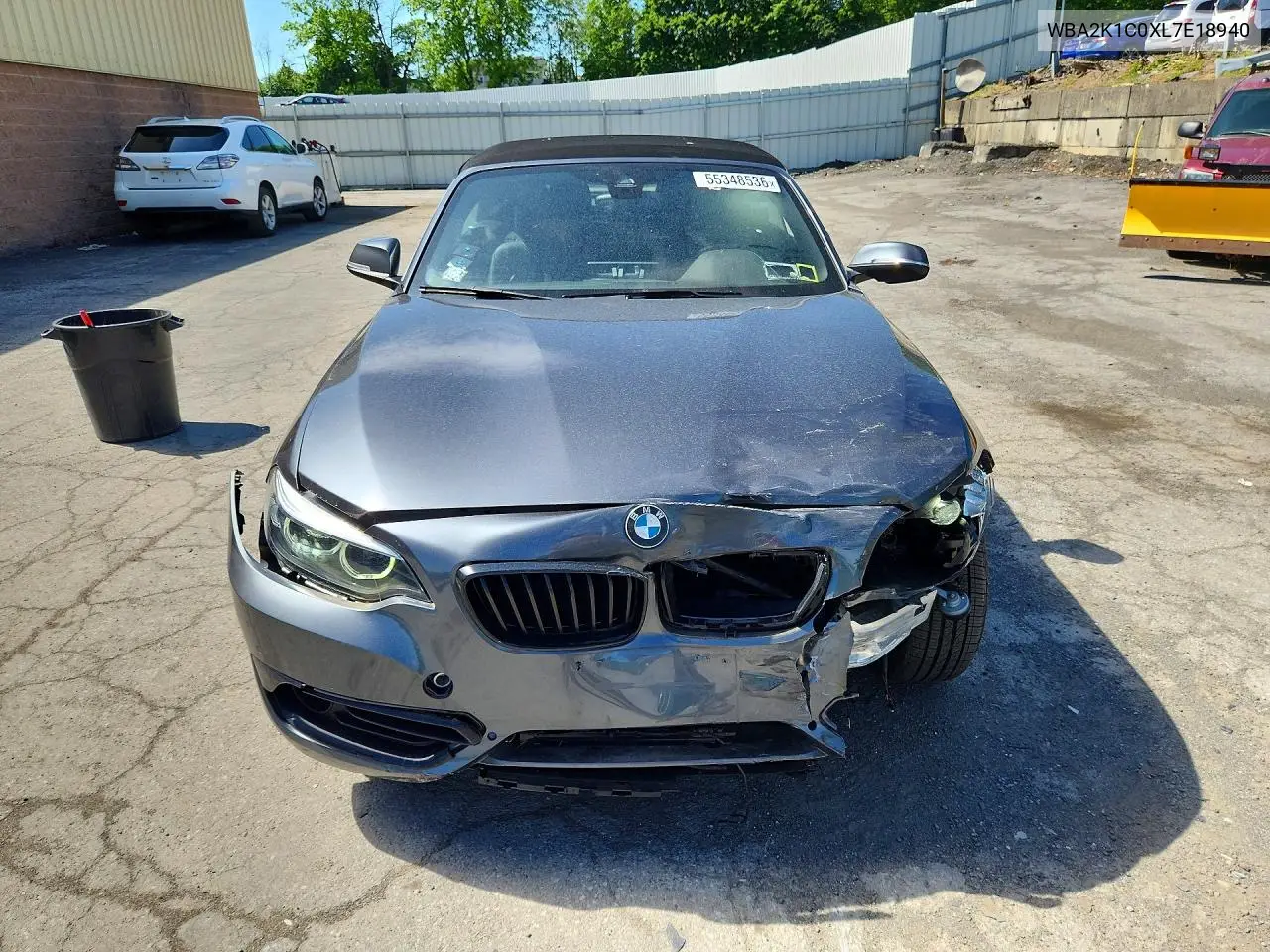 2020 BMW 230Xi VIN: WBA2K1C0XL7E18940 Lot: 55348536