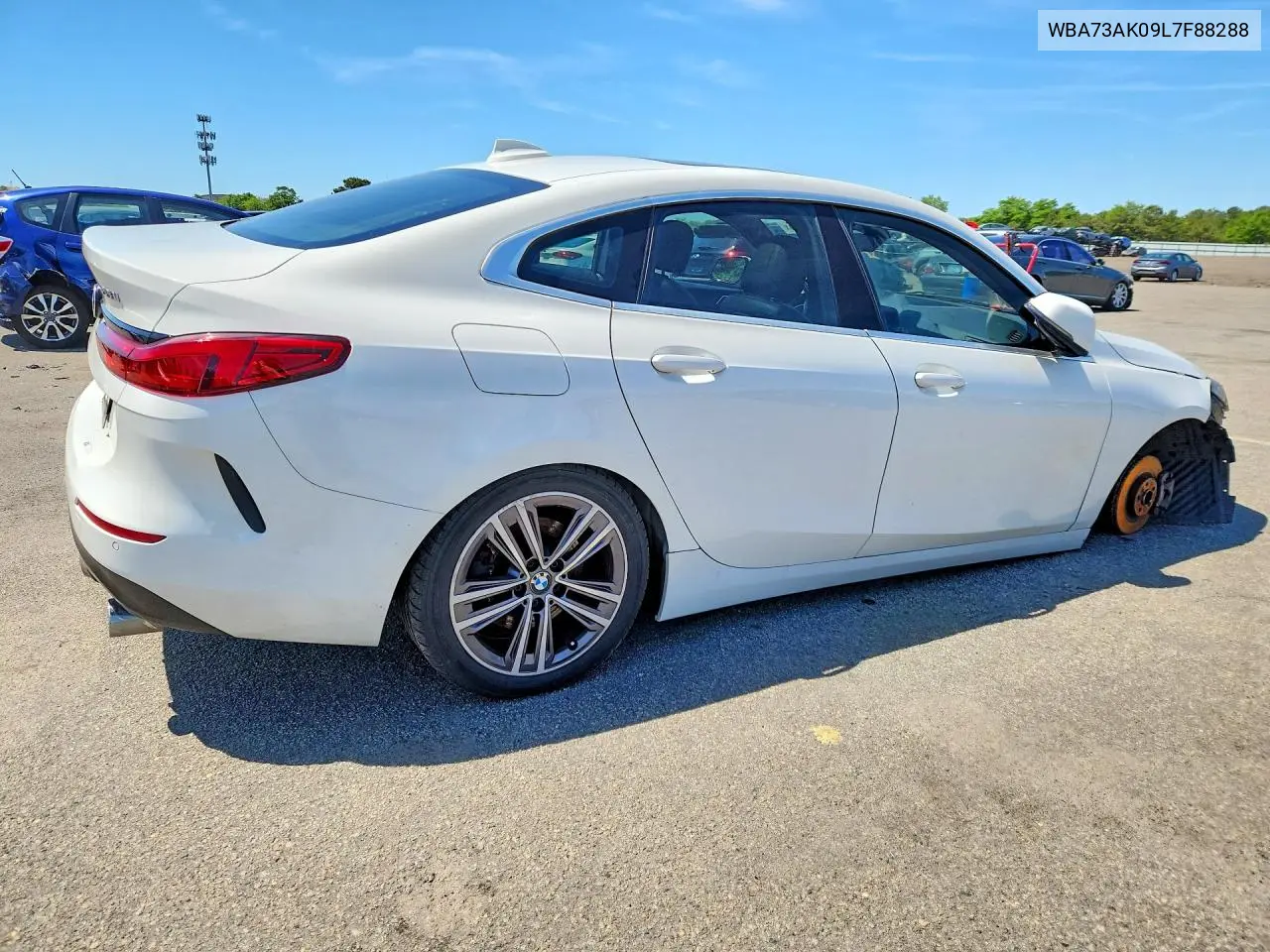 2020 BMW 228Xi VIN: WBA73AK09L7F88288 Lot: 57637946