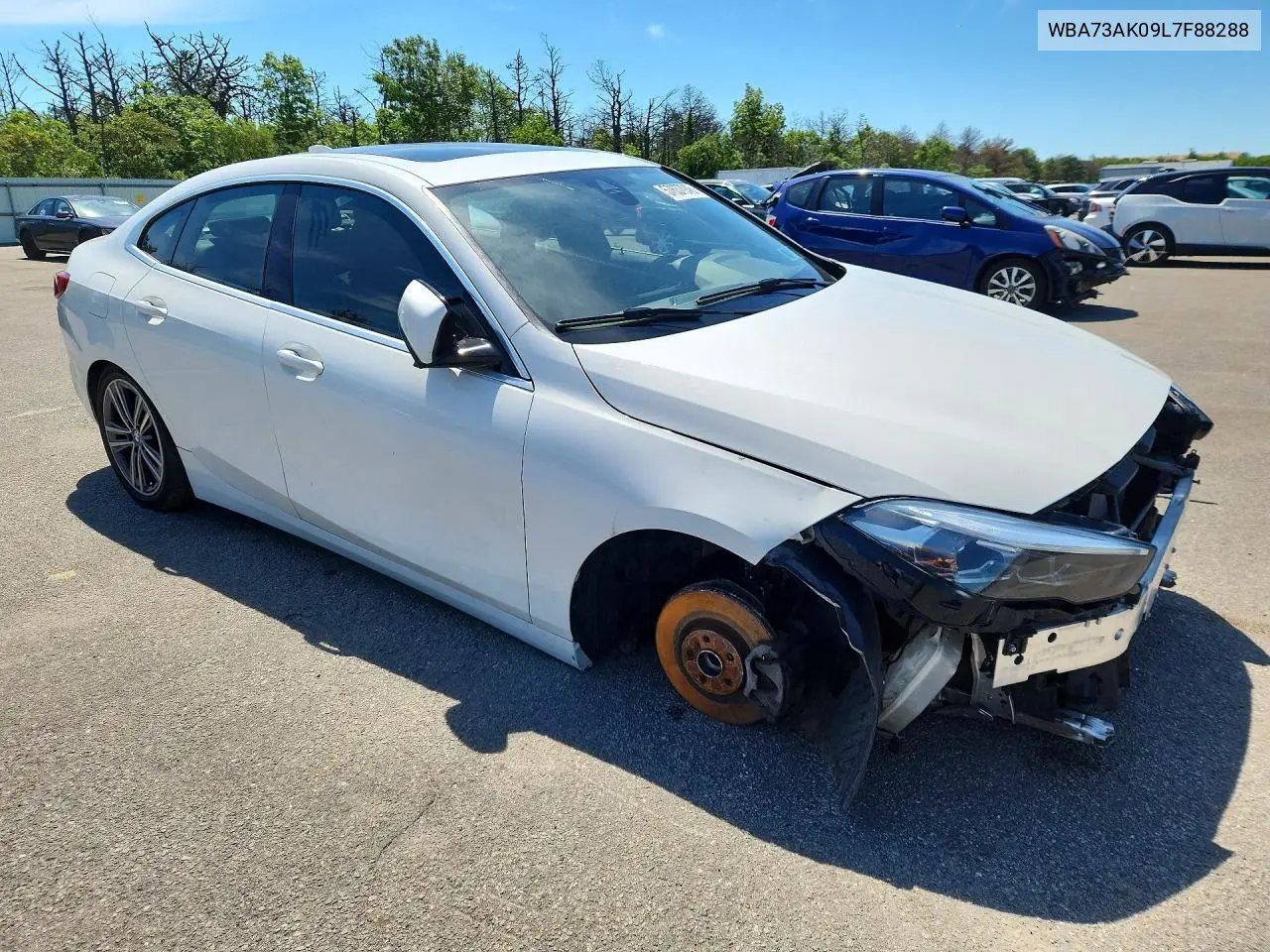 2020 BMW 228Xi VIN: WBA73AK09L7F88288 Lot: 57637946