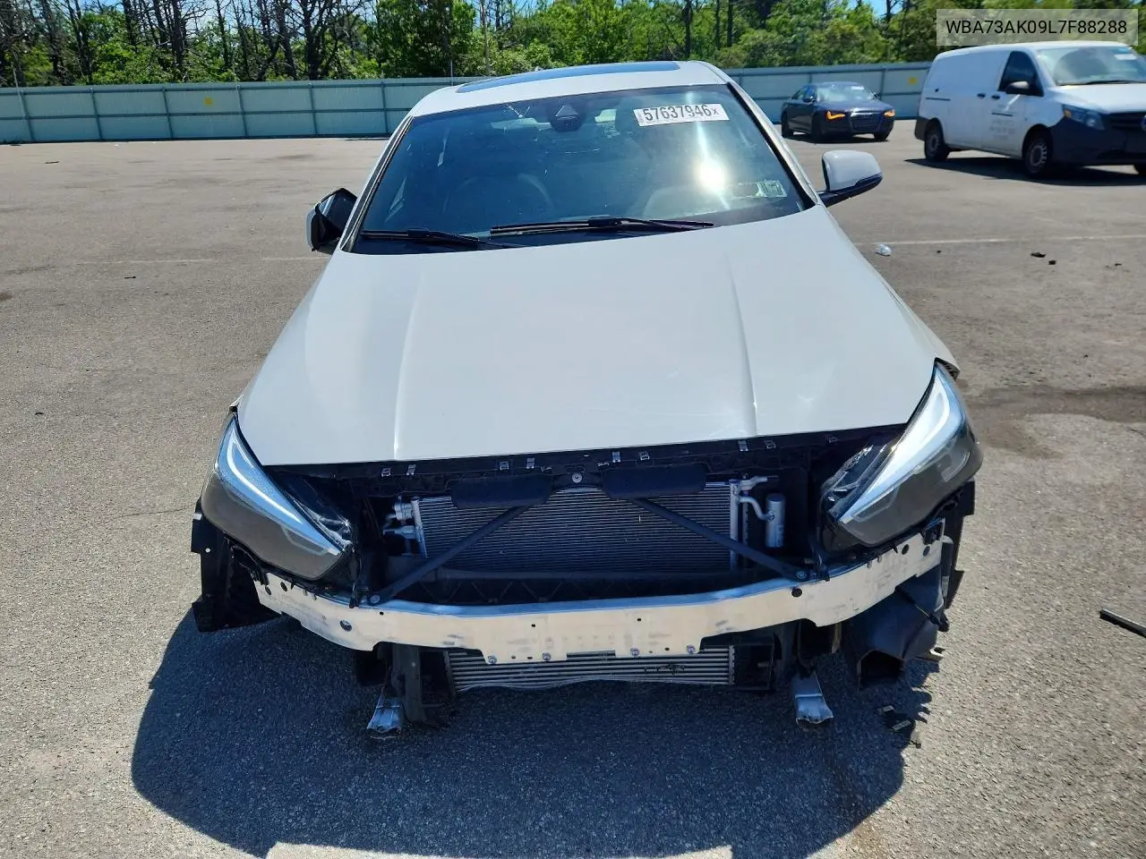 2020 BMW 228Xi VIN: WBA73AK09L7F88288 Lot: 57637946
