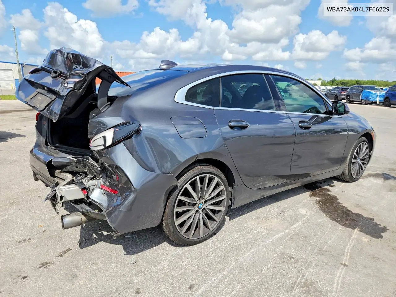 2020 BMW 228Xi VIN: WBA73AK04L7F66229 Lot: 59143316