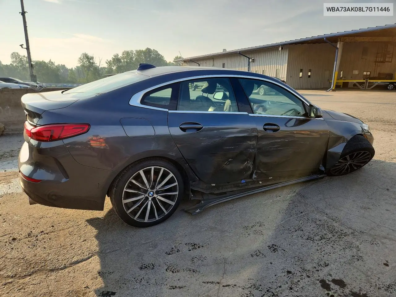 2020 BMW 228Xi VIN: WBA73AK08L7G11446 Lot: 61226826