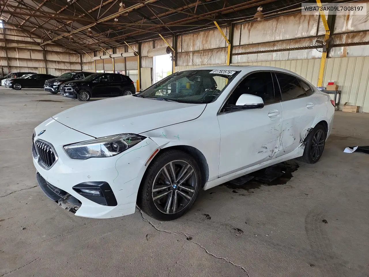 2020 BMW 228Xi VIN: WBA73AK09L7G08197 Lot: 61782576